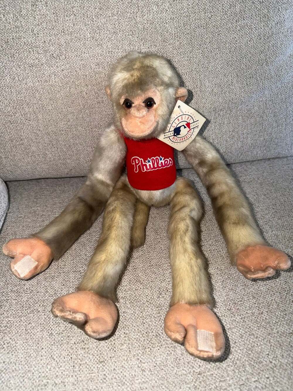 MLB Philadelphia Phillies Hanging Plush Monkey